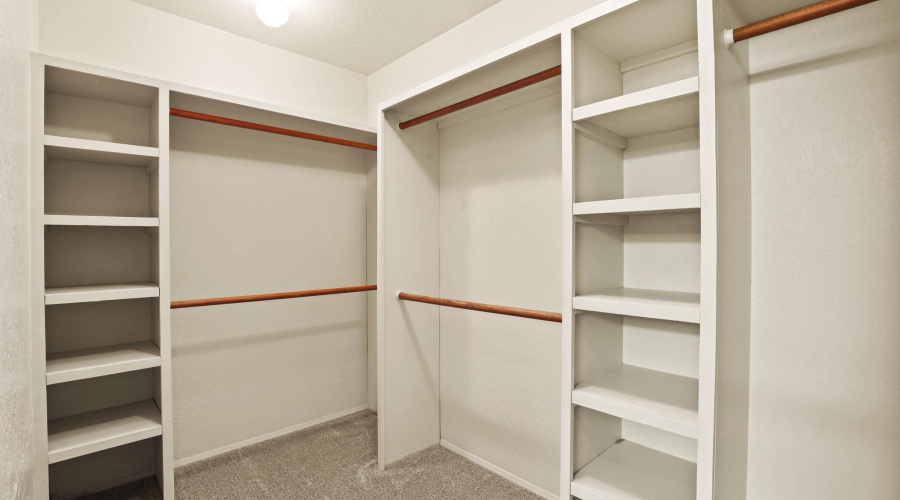 Primary Walk-In Closet