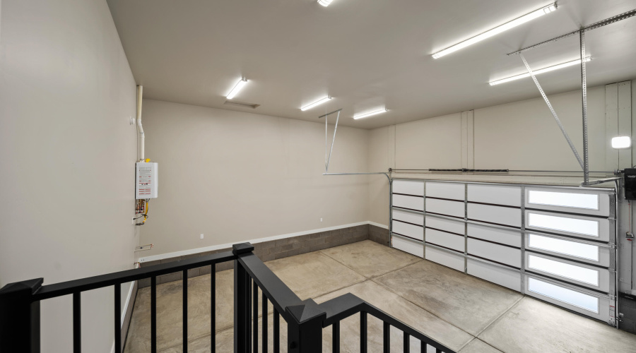 Tall Ceiling in Garage