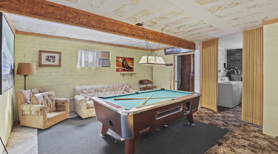 Basement Pool Table