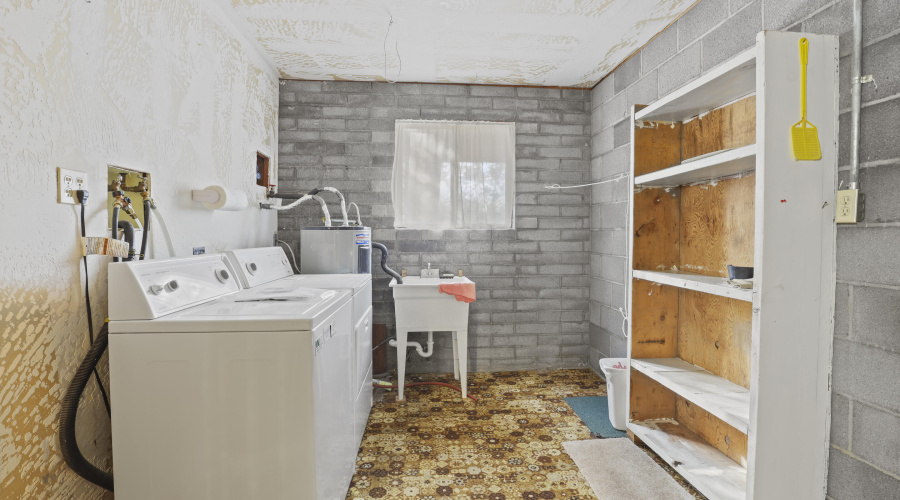 Washer and Dryer Room