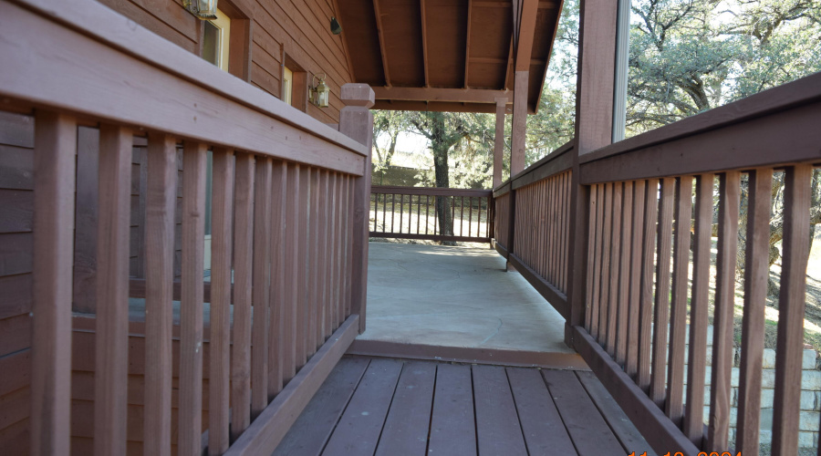 patio from bedroom