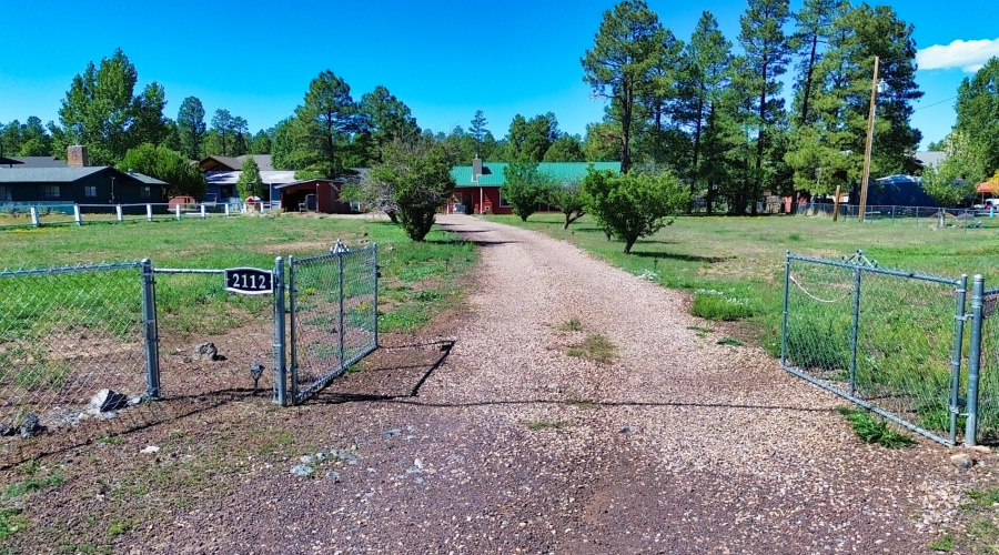 LONG DRIVEWAY