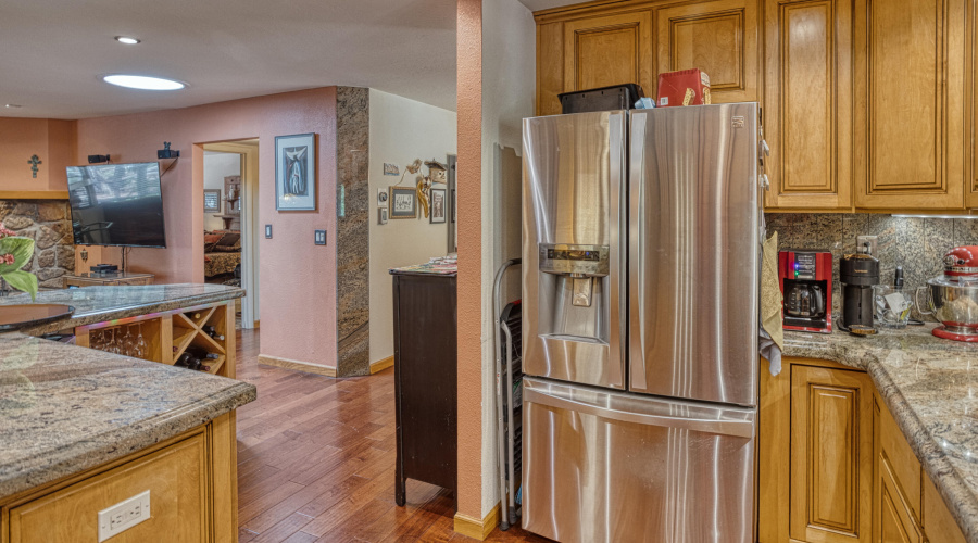 Kitchen with stainless steel  appliances