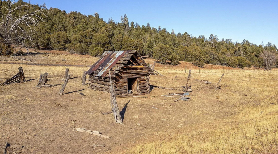 old cabin