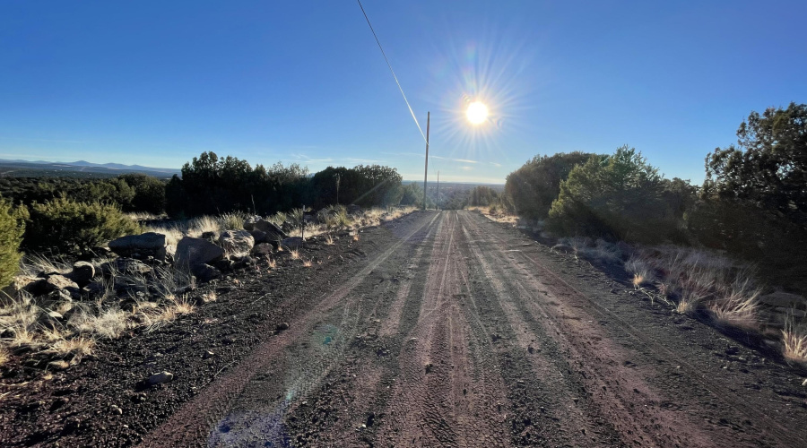 Road Outside of Property