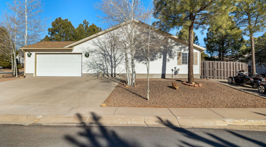 Garage, drive & extra parking slab