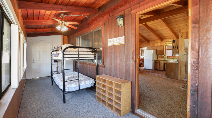 Enclosed Porch-Entry Door