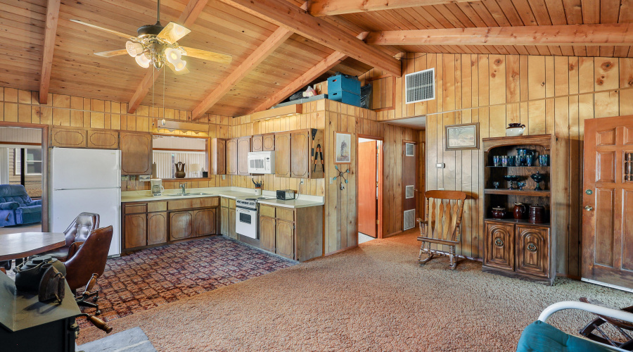 View into Kitchen