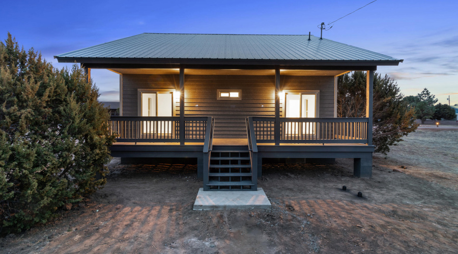 Covered Back Deck