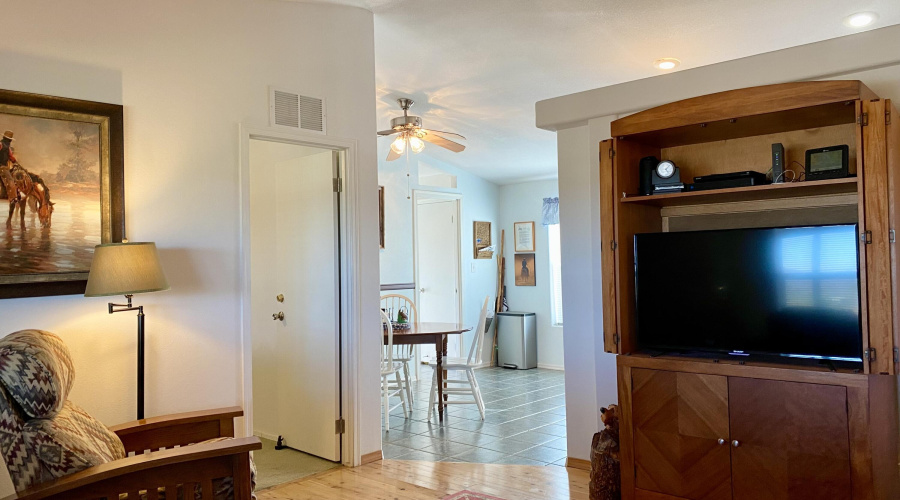 Family Room View to Kitchen