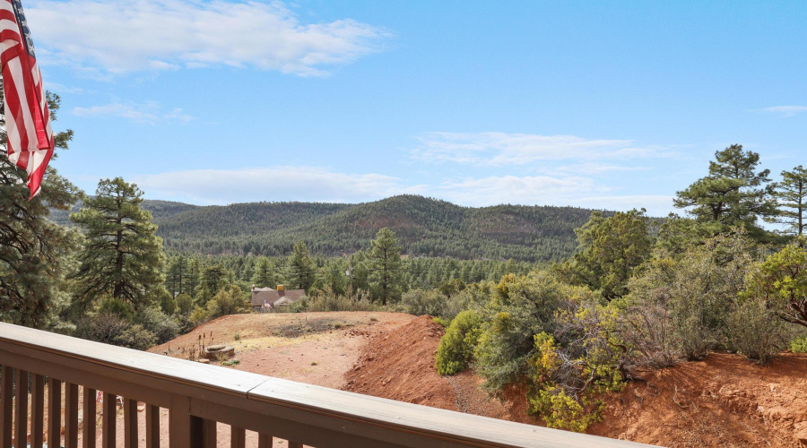 View from front deck