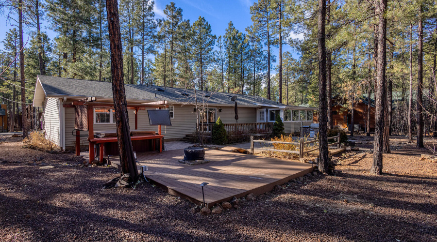 Rear Patio Area