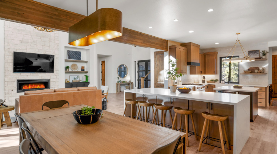 View Of Dining And Breakfast Bar