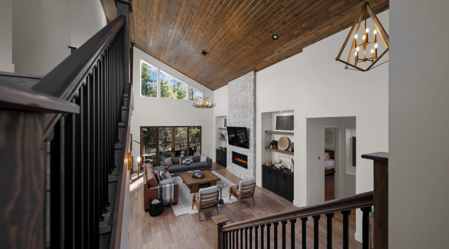 Staircase Towards Living Area