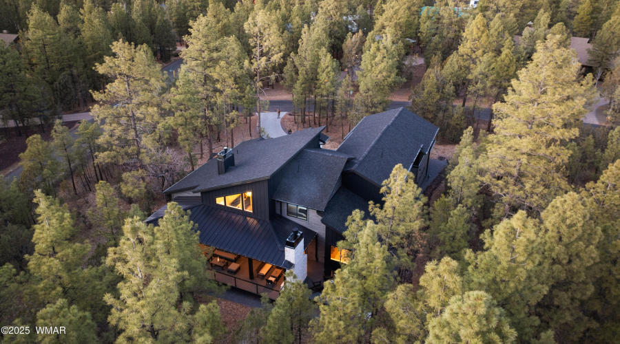 View Of Back Deck From Above