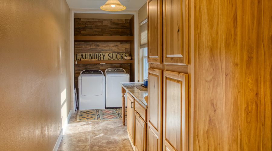 Generous Utility Room w/Pantry