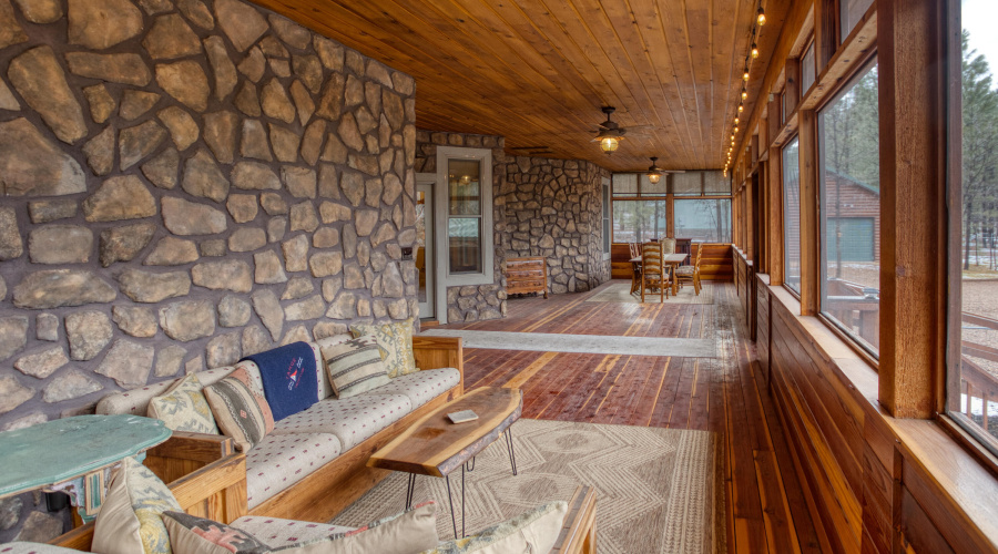 Outdoor Living Room & Dining Room