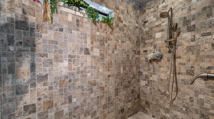 Walk-in Shower in Master Bath