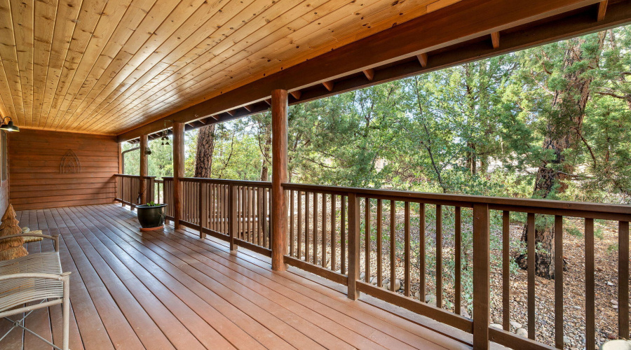 Covered deck