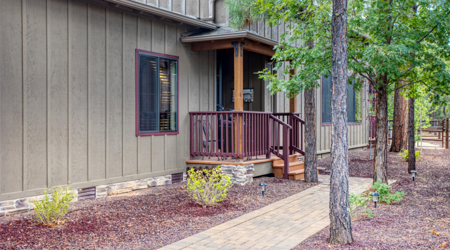 Paver walkway