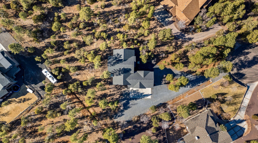 Aerial View of Home