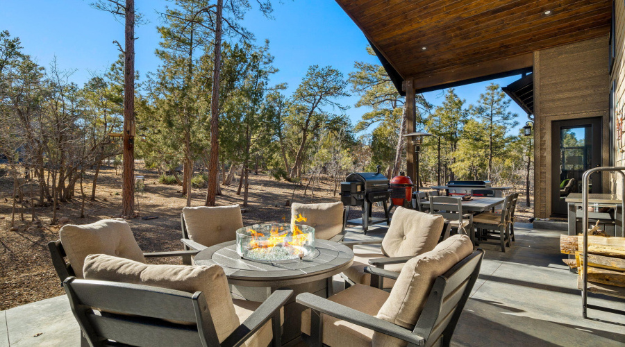 Back Patio with Views