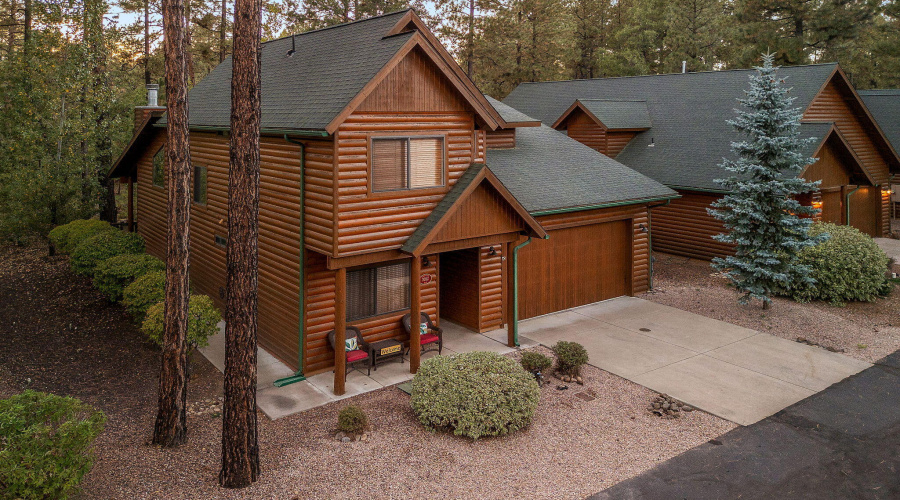 Aerial View of Front of Home