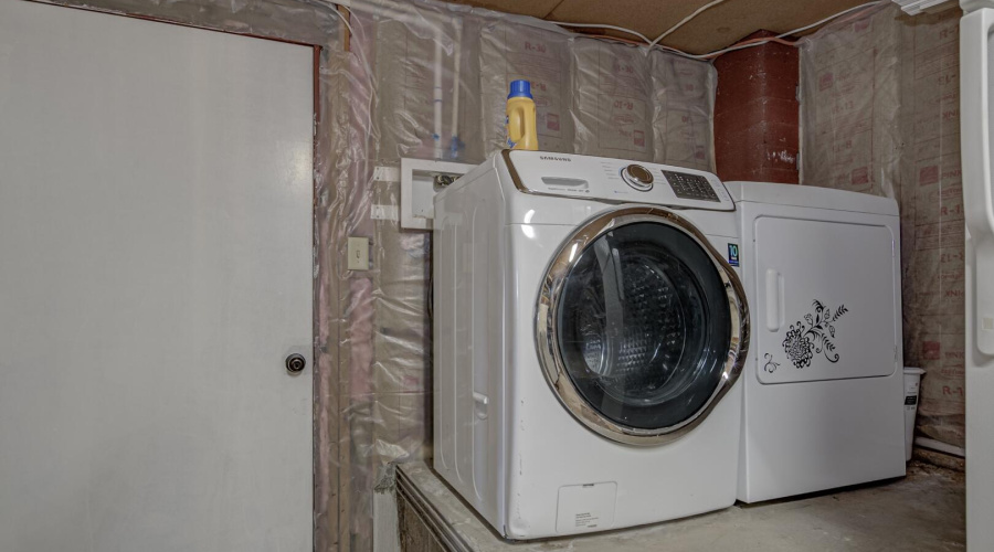 Laundry Area Downstairs