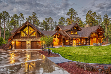 Front of Home at Twilight