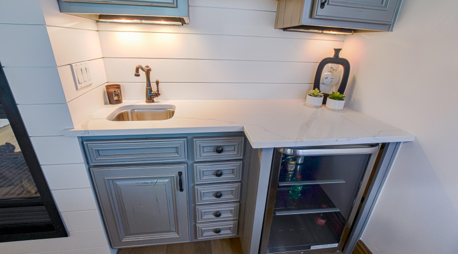 Wet Bar in Owners Suite