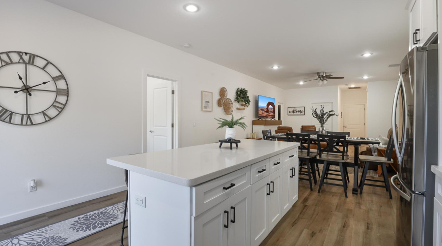 Kitchen to Dining Area View