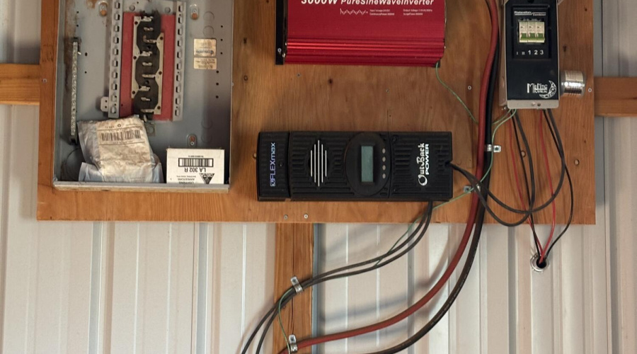 Solar Control for Garage