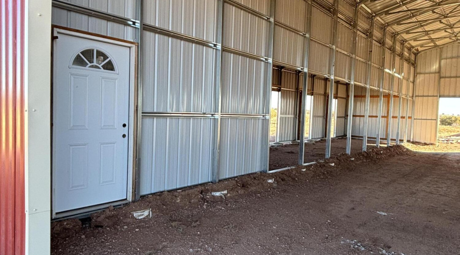 Inside Horse Barn East Side