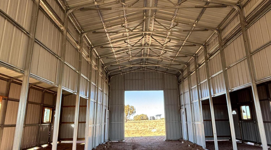 Inside Barn