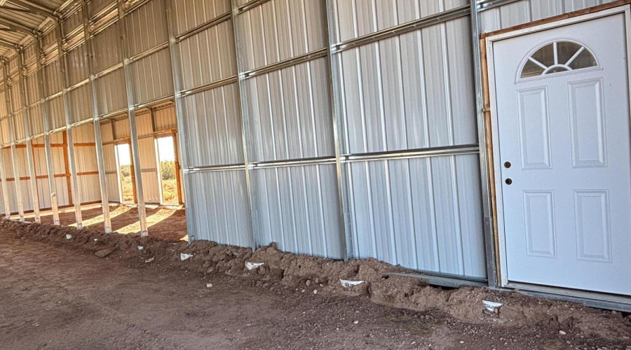 Inside Horse Barn West Side