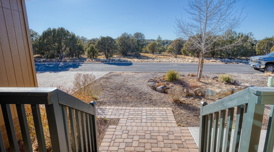 View off of Front Porch