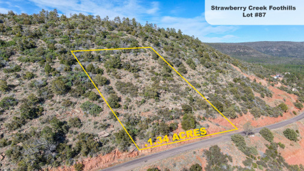 Lot 87 Strawberry Creek Foothills, Strawberry, Arizona 85544, ,Land,For Sale,Strawberry Creek Foothills,91587