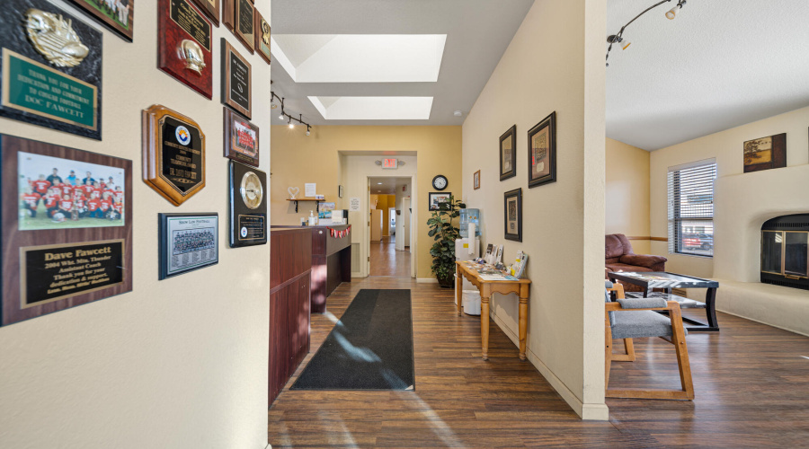 Reception and Waiting Area