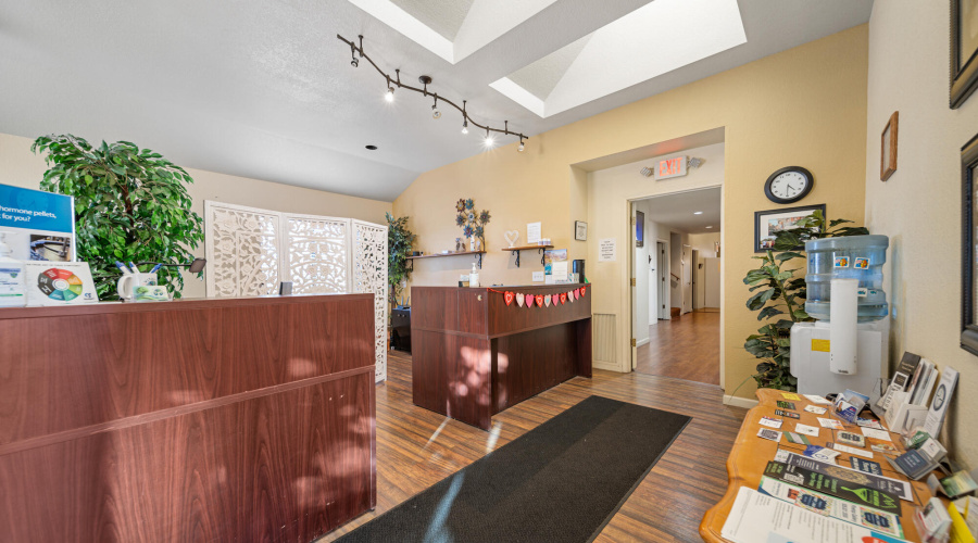 Two Reception Desks for Multiple Tenants