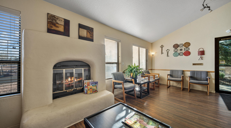 Complete with Fireplace