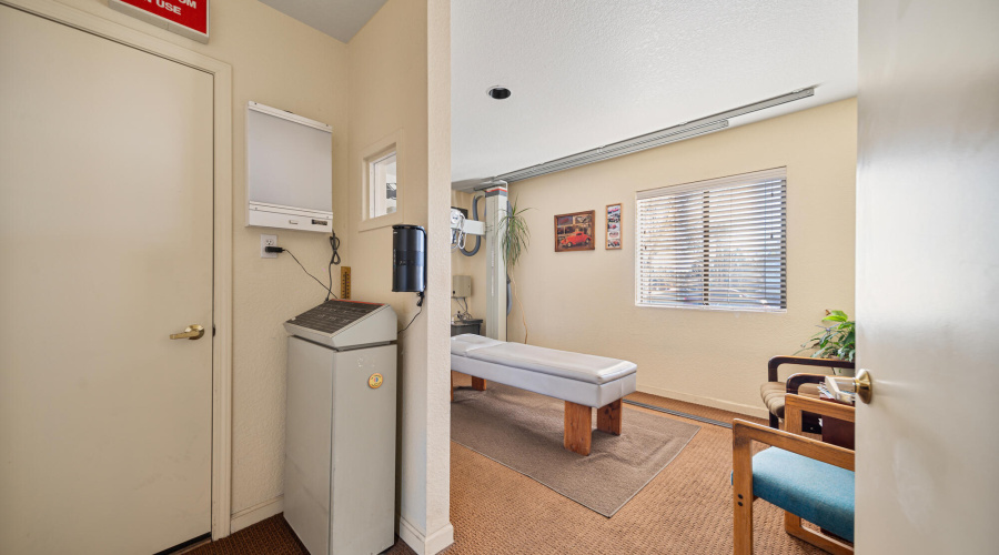 Rear Door and Treatment Area