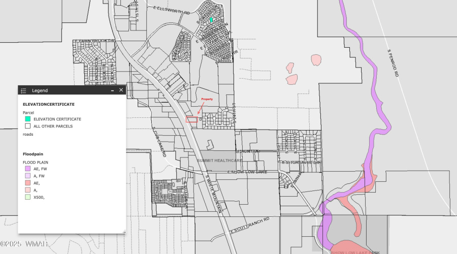 City/FEMA Flood Zone Map