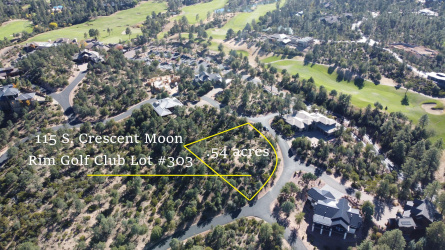 115 CRESCENT MOON, Payson, Arizona 85541, ,Land,For Sale,CRESCENT MOON,91638