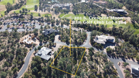 201 Crescent Moon, Payson, Arizona 85541, ,Land,For Sale,Crescent Moon,91639