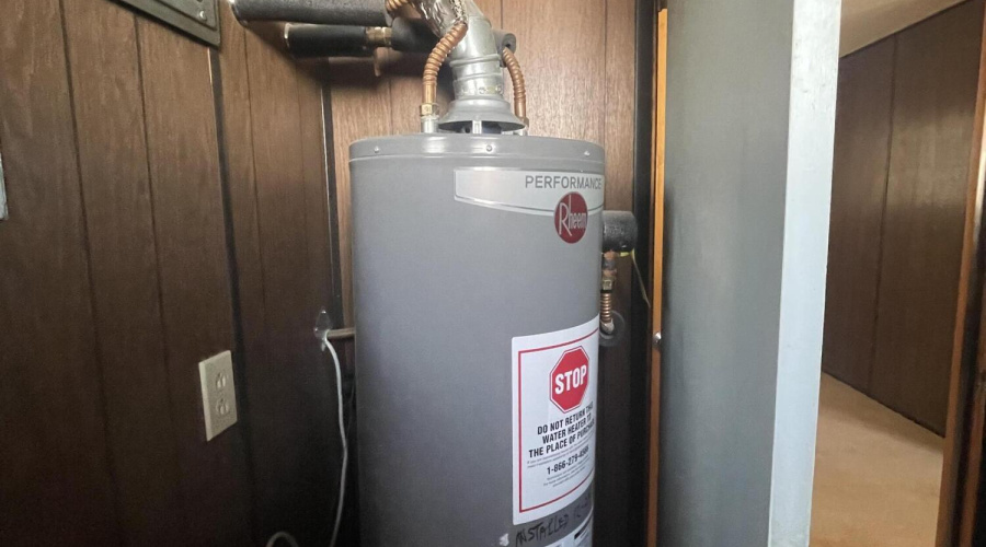 New hot water heater