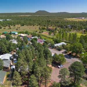 Aerial Views of Land in Lakeside, AZ