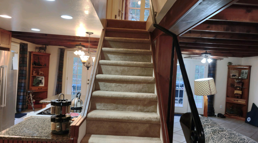Stairs to 2nd floor
