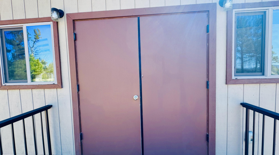 back entrance workshop