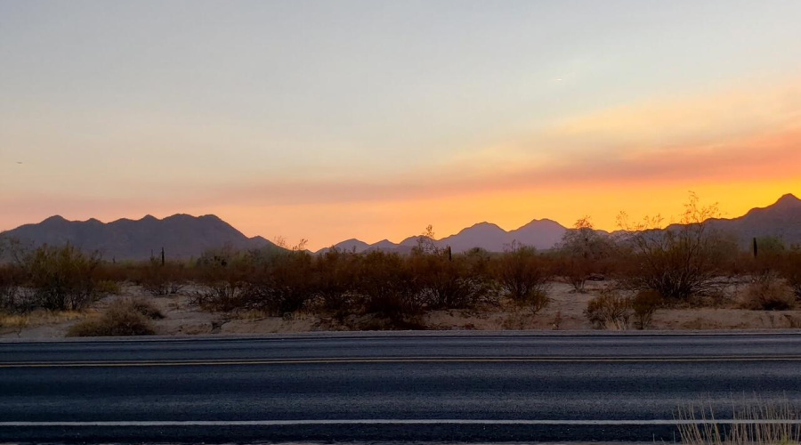View of San Tan Mtns and Trust Land