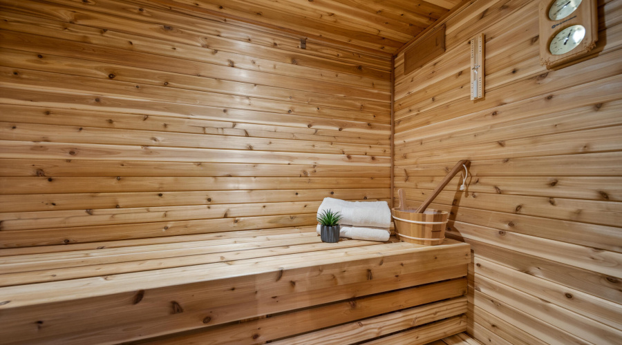 Sauna off Primary Bath